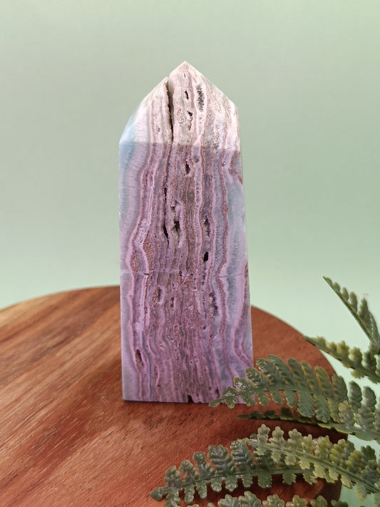 Blue Aragonite Tower #31 – Soothing Communication, Emotional Release, and Inner Peace