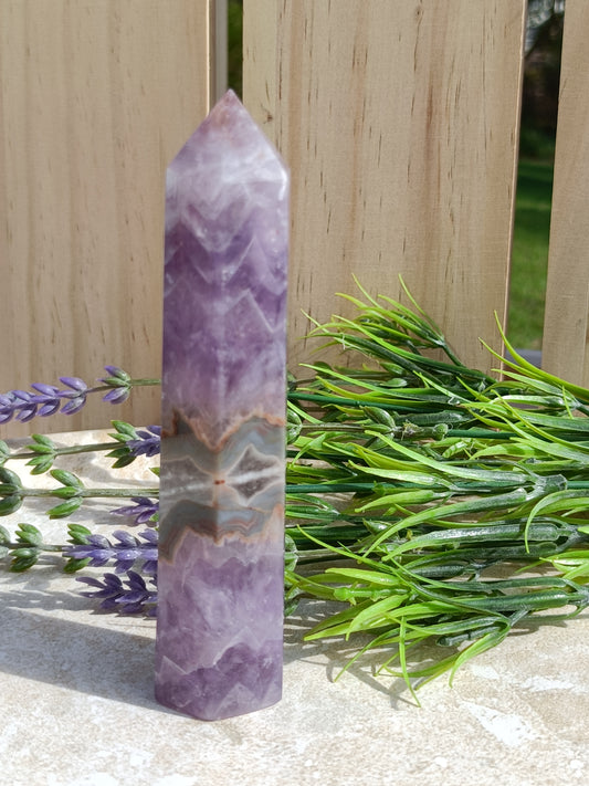 Amethyst Agate Tower #273
