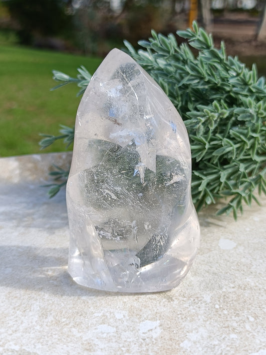 Clear Quartz Flame #283