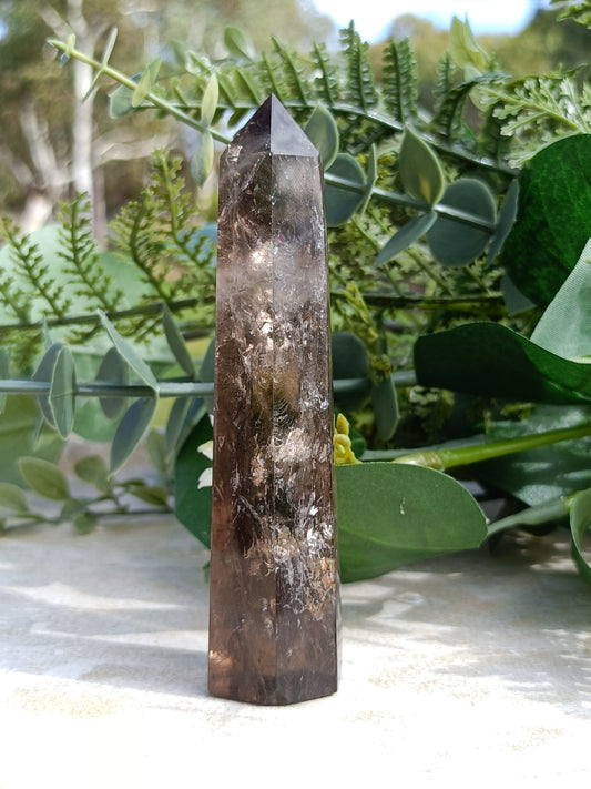 Smoky Quartz Point #195 – Protection, Grounding and Emotional Strength