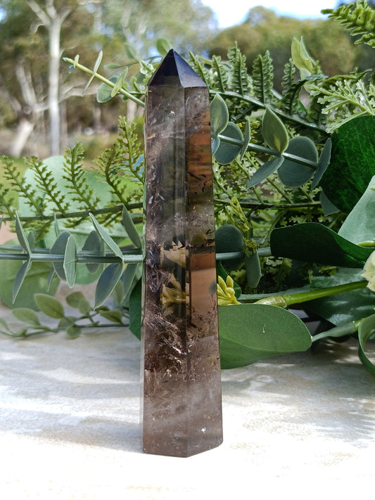 Smoky Quartz Point #194 – Protection, Grounding and Emotional Strength