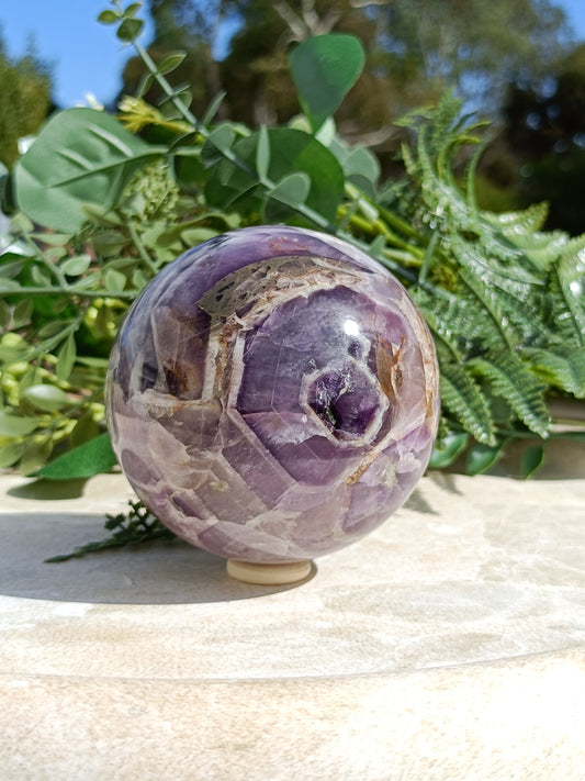 Dream Amethyst Sphere #259 – Calm, Intuition and Spiritual Peace