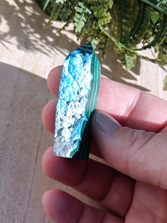 Malachite and Chrysocolla Point #289
