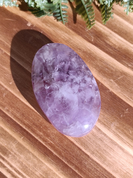 Amethyst Agate Palm Stone #232