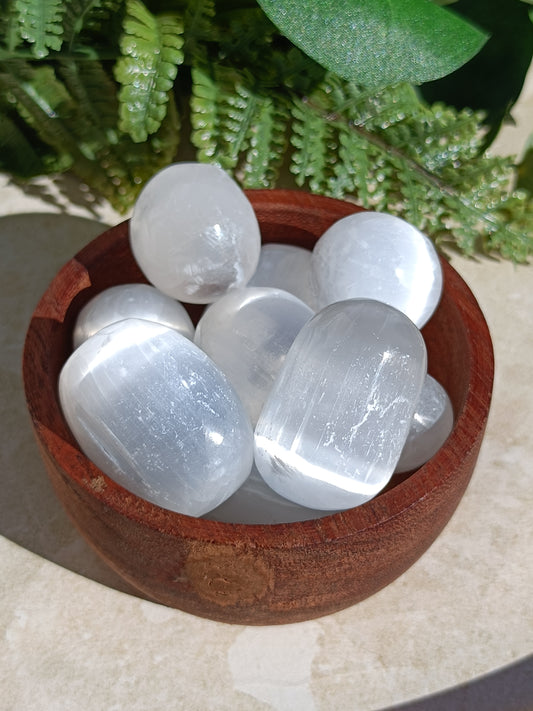 Selenite Tumbles – Cleansing, Clarity and Peace
