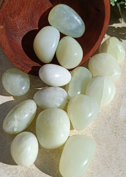 New Jade Tumbles – Peace, Cleansing and Gentle Balance