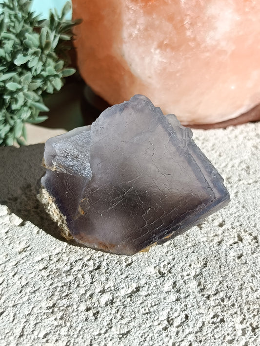 Raw Blue Fluorite #MM – Crystal for Communication, Clarity & Spiritual Insight | Throat & Third Eye Chakra Stone for Mental Focus & Calm