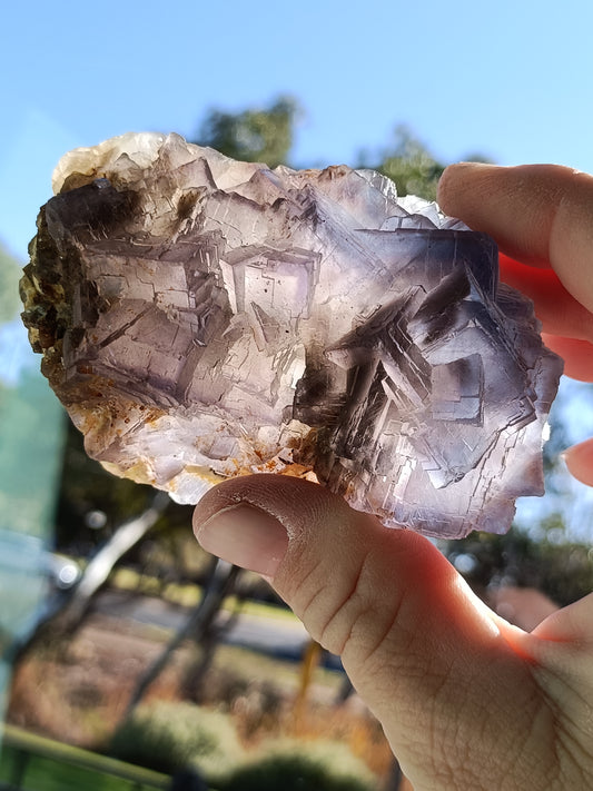 Raw Blue Fluorite #LL – Crystal for Communication, Clarity & Spiritual Insight | Throat & Third Eye Chakra Stone for Mental Focus & Calm