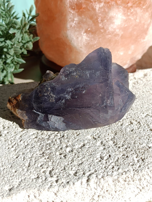 Raw Blue Fluorite #SS – Crystal for Communication, Clarity & Spiritual Insight | Throat & Third Eye Chakra Stone for Mental Focus & Calm