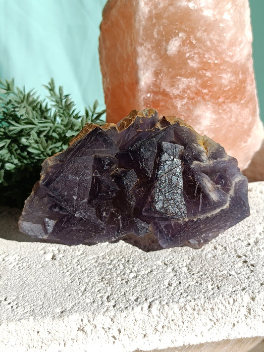 Raw Blue Fluorite #BB – Mental Clarity, Peace and Inspired Flow