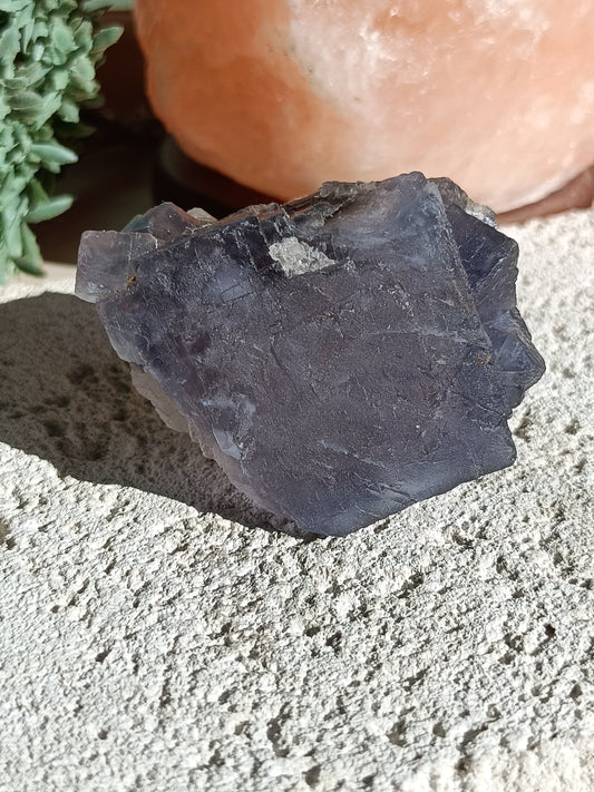 Raw Blue Fluorite #AC – Crystal for Communication, Clarity & Spiritual Insight | Throat & Third Eye Chakra Stone for Mental Focus & Calm