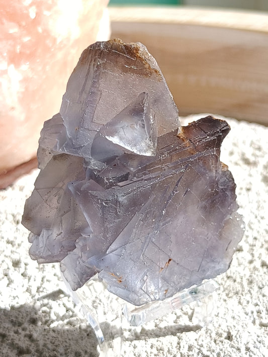 Raw Blue Fluorite #AB – Crystal for Communication, Clarity & Spiritual Insight | Throat & Third Eye Chakra Stone for Mental Focus & Calm