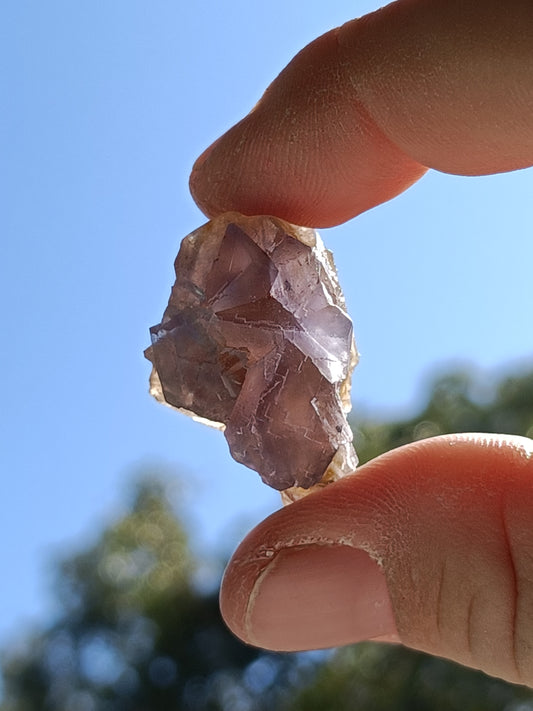 Raw Blue Fluorite #AD – Crystal for Communication, Clarity & Spiritual Insight | Throat & Third Eye Chakra Stone for Mental Focus & Calm