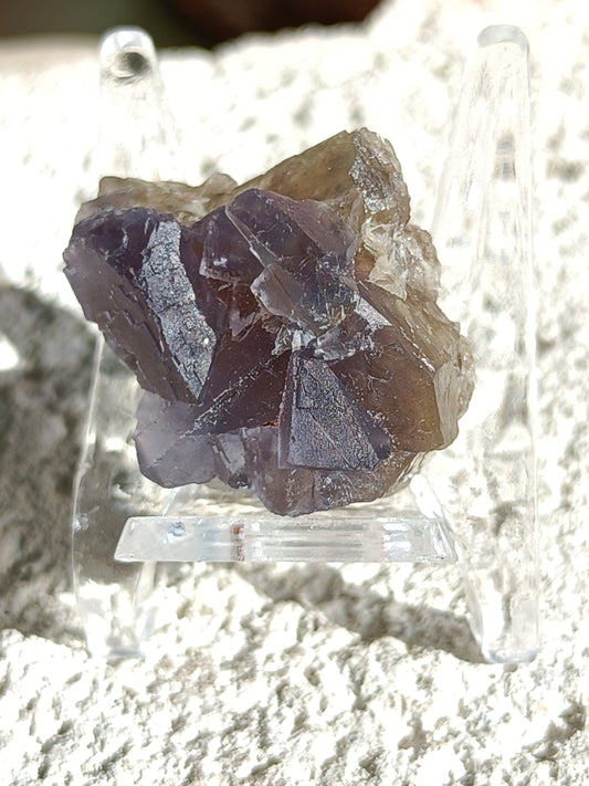 Raw Blue Fluorite #AD – Crystal for Communication, Clarity & Spiritual Insight | Throat & Third Eye Chakra Stone for Mental Focus & Calm