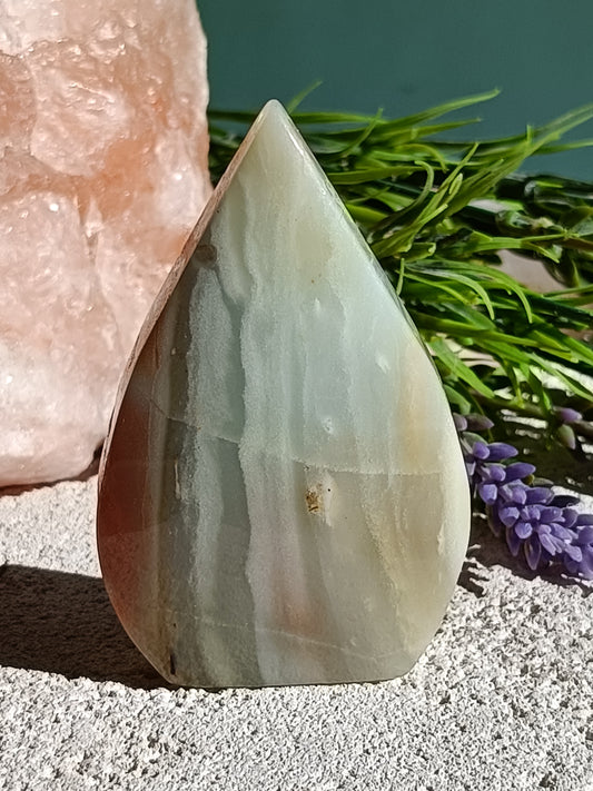 Caribbean Calcite Arrow Head #H3 – Calming Crystal for Intuition, Dreams & Emotional Healing | Third Eye & Crown Chakra Stone