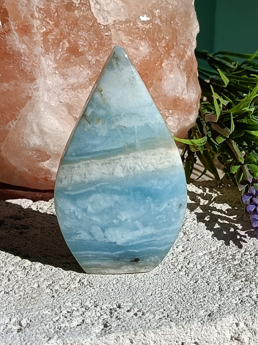 Caribbean Calcite Arrow Head #H1 – Calming Crystal for Intuition, Dreams & Emotional Healing | Third Eye & Crown Chakra Stone
