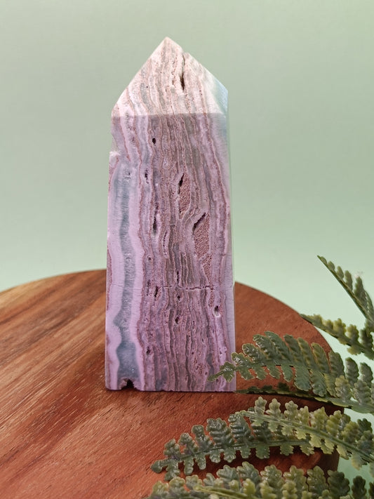 Blue Aragonite Tower #31 – Soothing Communication, Emotional Release, and Inner Peace
